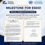 A Historic Achievement: ESDO Granted Special Consultative Status by the United Nations ECOSOC